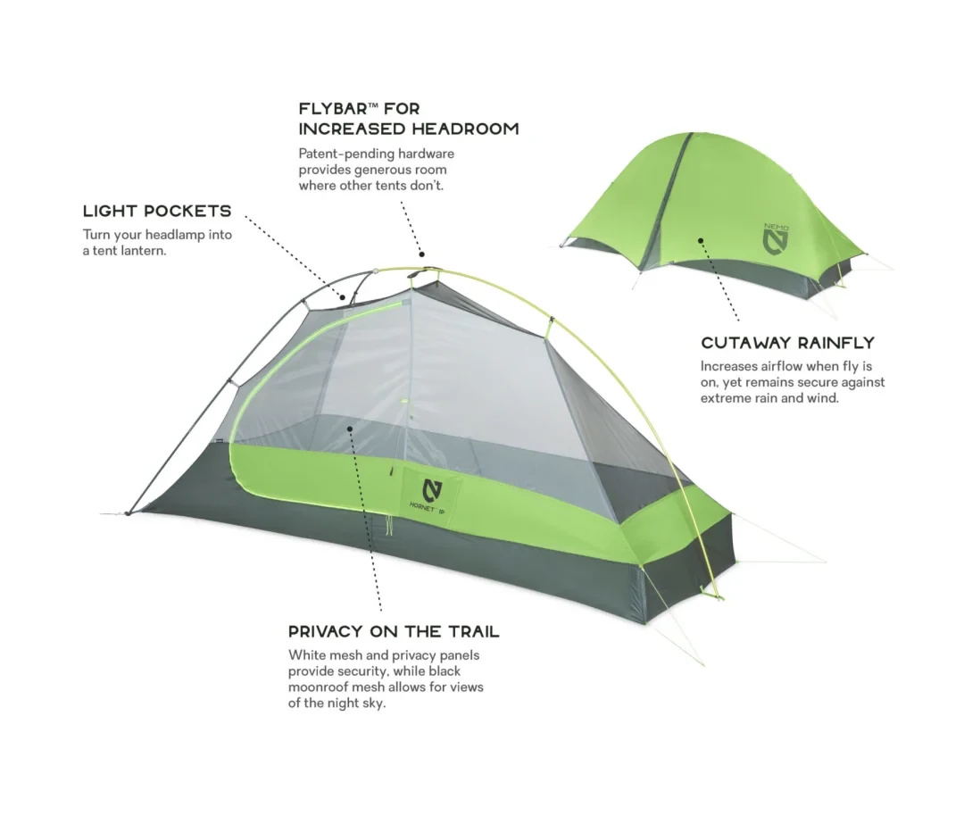Top 10 ✔️ NEMO Hornet 1P Ultralight 😀 Backpacking Tent 🔔 7 NEMO Hornet 1P Ultralight Backpacking Tent
