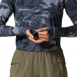 Mountain Hardwear Women's Crater Lake Long Sleeve Crop
