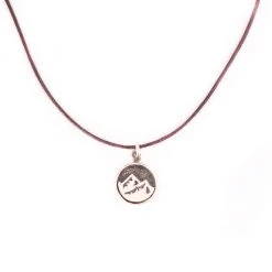 Bronwen Tiny Charm Mountain Necklace