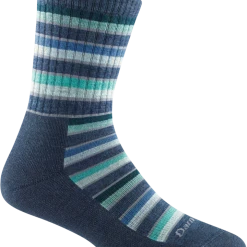 Darn Tough Women's Decade Stripe Micro Crew Midweight Hiking Sock Socks
