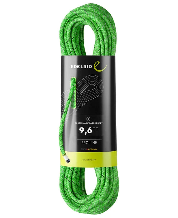 Hot Sale 👍 Edelrid Tommy Caldwell Pro Dry DT 9.6mm ⌛ 3 Edelrid Tommy Caldwell Pro Dry DT 9.6mm