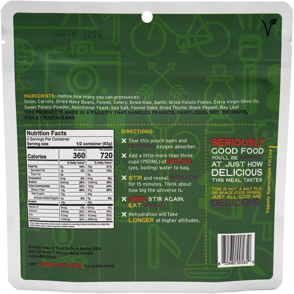 Brand new 🎁 Food Good To Go: Kale And White Bean Stew ✨ 4 Food Good To Go: Kale And White Bean Stew