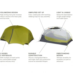 Tents & Shelters NEMO Dragonfly 3P Ultralight Backpacking Tent