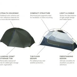 NEMO Dragonfly 2P Bikepack Tent Tents & Shelters