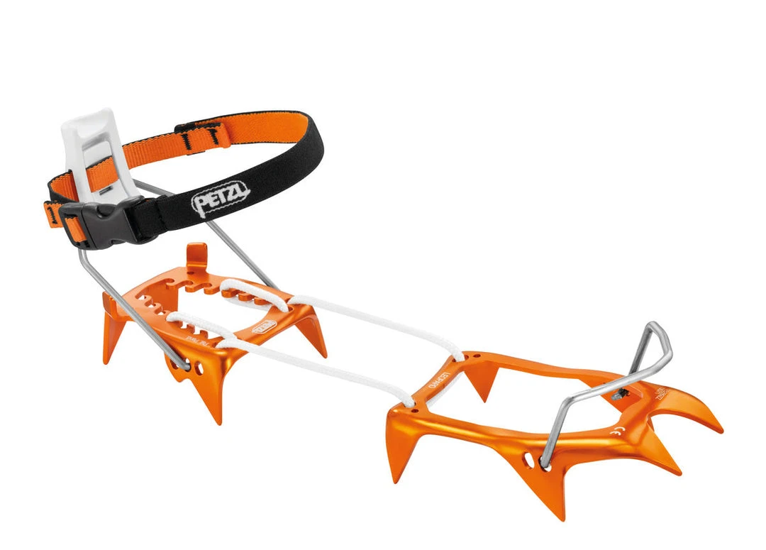Promo ✔️ Petzl Leopard Leverlock LLF Crampon 👏 3 Petzl Leopard Leverlock LLF Crampon
