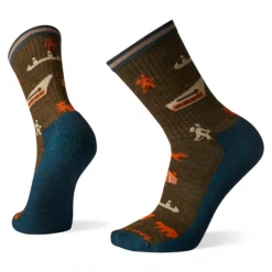 Smartwool Men's Hike Light Park Explorer Pattern Crew Socks