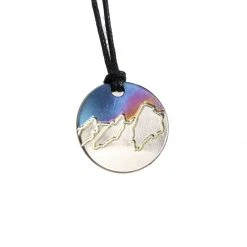 Spiltter Designs Round Mountain Pendant Accessories