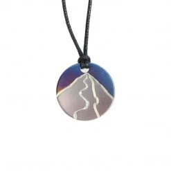 Spiltter Designs Round Mountain Pendant Accessories