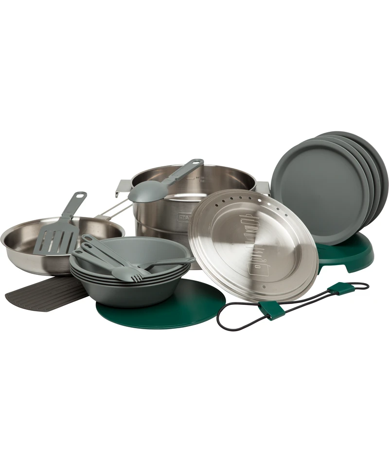 Brand new ⌛ Stanley Adventure Base Camp Cookset Kitchen 🛒 3 Stanley Adventure Base Camp Cookset Kitchen