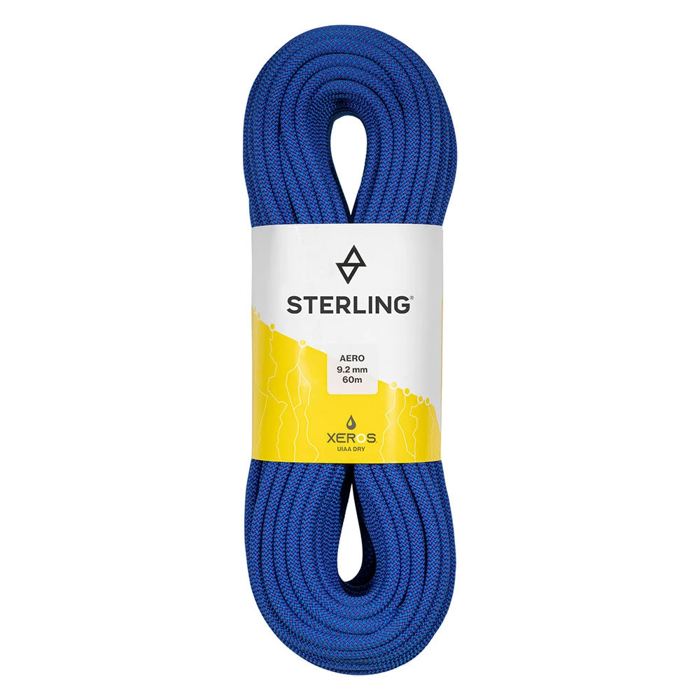 Flash Sale 👏 Ropes, Slings, Bags & Packs Sterling 9.2mm Aero XEROS (dry) 💯 3 Ropes, Slings, Bags & Packs Sterling 9.2mm Aero XEROS (dry)