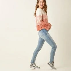 Carve Designs Women's Estes Ombre Sweater