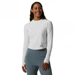 Mountain Hardwear Women's Crater Lake Long Sleeve Crop