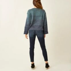 Carve Designs Women's Estes Ombre Sweater